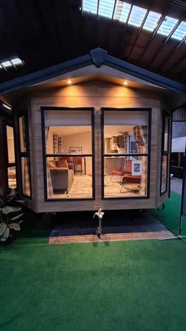 Stacaravan/Chalet Model Nordik!